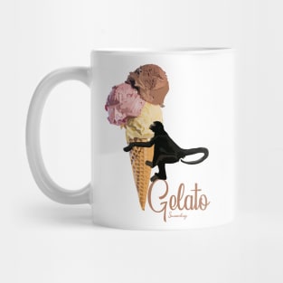 Ice Cream Monkey Foodies Mug